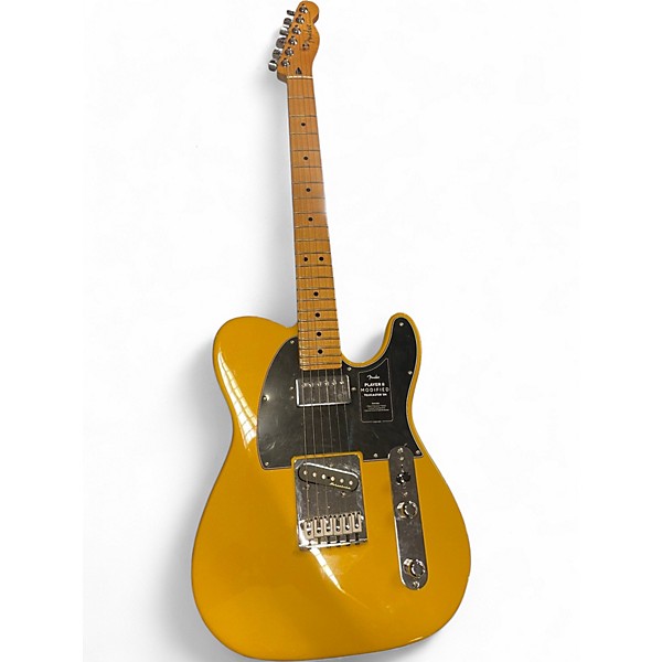 Used Fender player ii modified telecaster Butterscotch Solid Body Electric Guitar