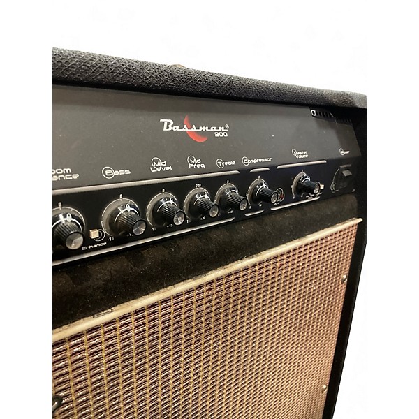 Used Fender Bassman 200 1x15 200W Guitar Combo Amp