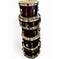 Used SPL 5 Piece JUNIOR KICKER Maroon Drum Kit thumbnail