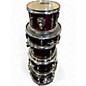 Used SPL 5 Piece JUNIOR KICKER Maroon Drum Kit
