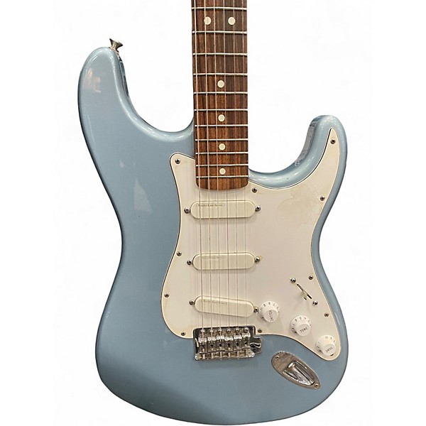 Used Fender Standard Stratocaster Daphne Blue Solid Body Electric Guitar