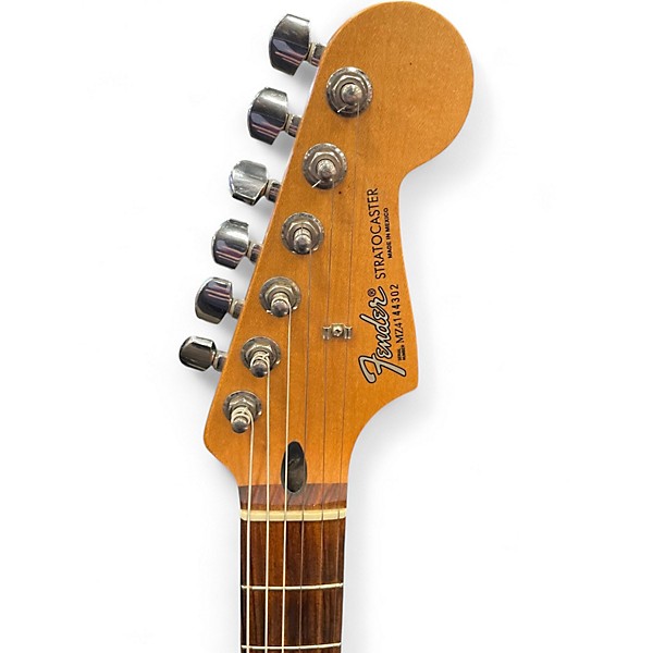Used Fender Standard Stratocaster Daphne Blue Solid Body Electric Guitar