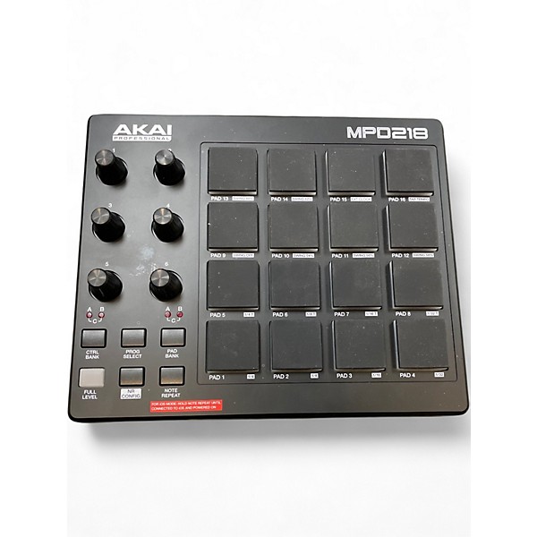 Used Akai Professional MPD218 MIDI Controller