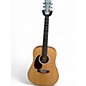 Used Martin DREADNOUGHT JUNIOR LEFT HANDED Natural Acoustic Electric Guitar thumbnail