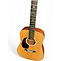 Used Martin DREADNOUGHT JUNIOR LEFT HANDED Natural Acoustic Electric Guitar