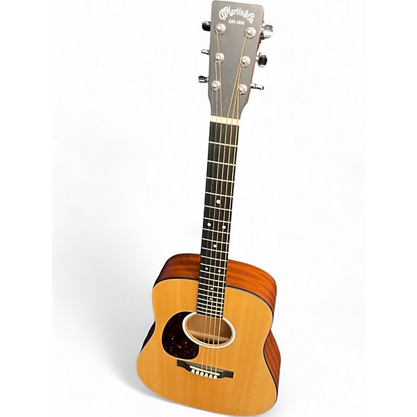 Used Martin DREADNOUGHT JUNIOR LEFT HANDED Natural Acoustic Electric Guitar