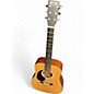 Used Martin DREADNOUGHT JUNIOR LEFT HANDED Natural Acoustic Electric Guitar