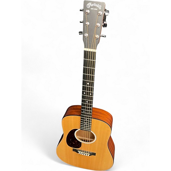 Used Martin DREADNOUGHT JUNIOR LEFT HANDED Natural Acoustic Electric Guitar