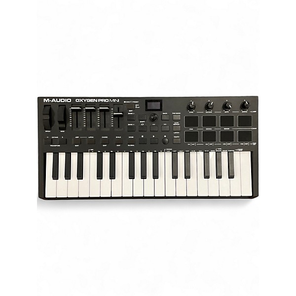 Used M-Audio oxygen pro mini MIDI Controller