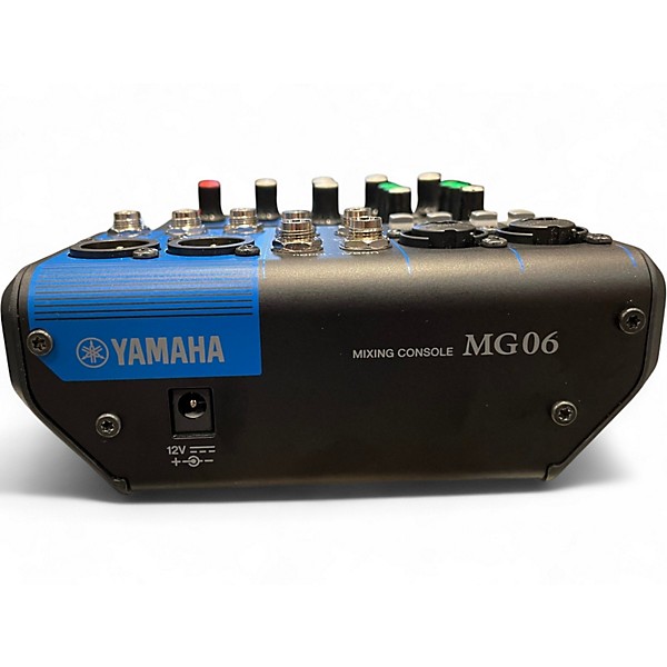 Used Yamaha MG06 Unpowered Mixer