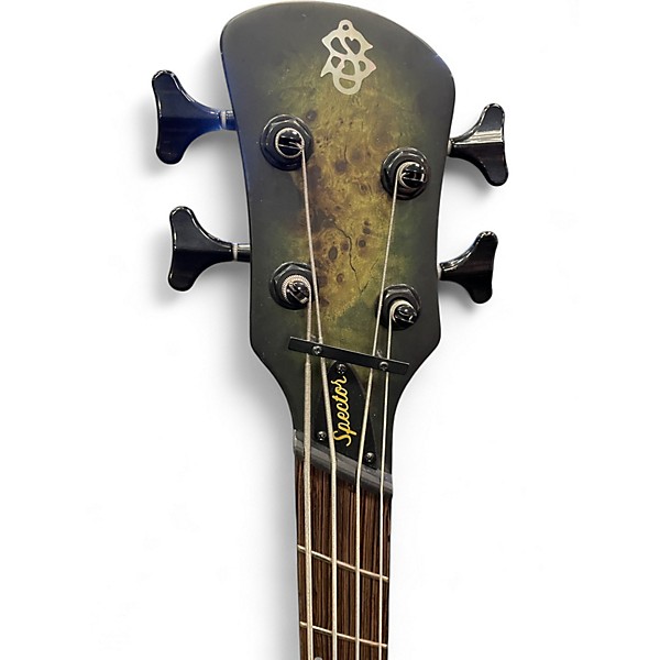 Used Spector NS DIMENSION 4 HAUNTED MOSS Electric Bass Guitar