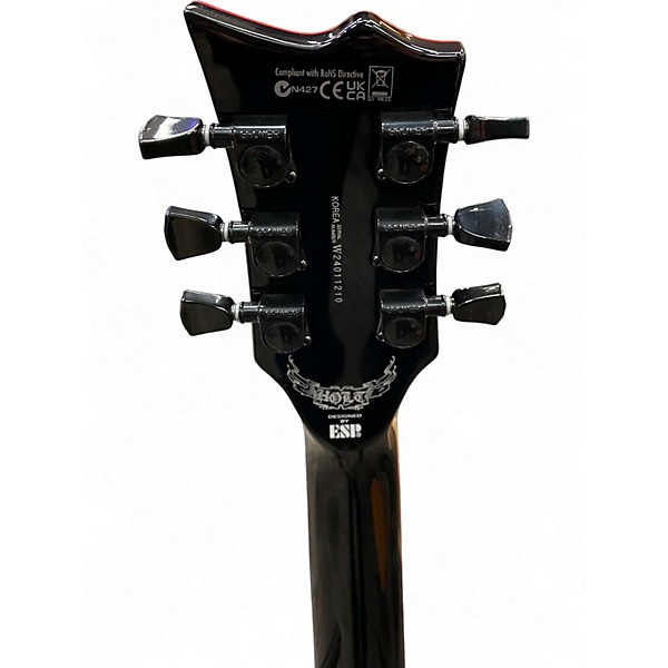 Used ESP LTD GH600 Chrome Red Solid Body Electric Guitar