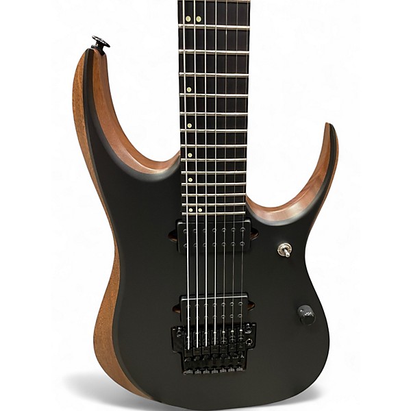 Used Ibanez RGDR4237 Natural Black Solid Body Electric Guitar