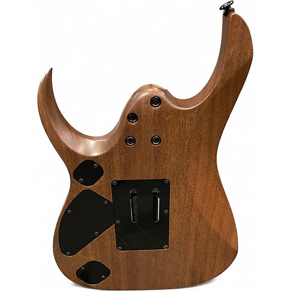 Used Ibanez RGDR4237 Natural Black Solid Body Electric Guitar