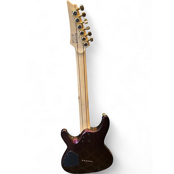 Used Ibanez SML721 PURPLE SHIFT Solid Body Electric Guitar
