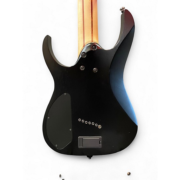 Used Ibanez RGIM7MH Flat Black Solid Body Electric Guitar