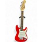 Used Squier Mini Affinity Stratocaster Red Electric Guitar thumbnail