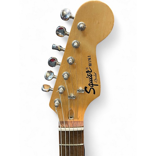 Used Squier Mini Affinity Stratocaster Red Electric Guitar