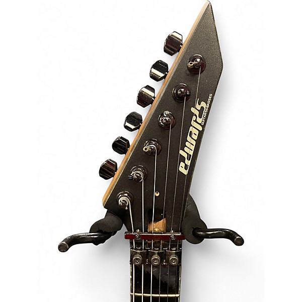 Used ESP Alexi Laiho Blacky Black Solid Body Electric Guitar