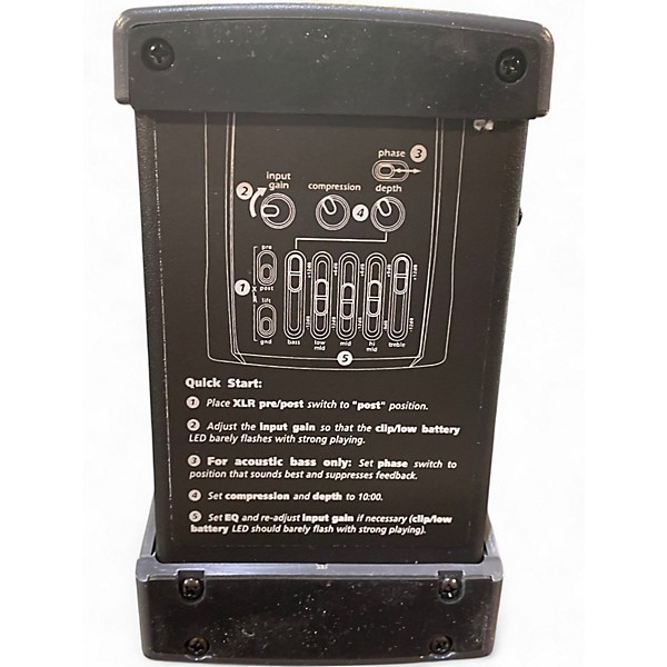 Used Fishman Pro-EQ Platinum Bass Preamp Direct Box