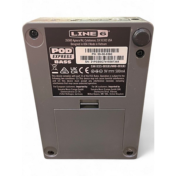 Used Line 6 POD Express Bass Effect Processor