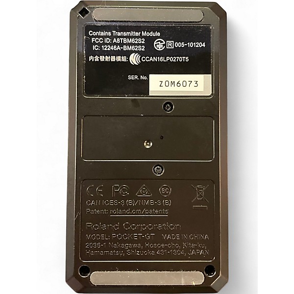 Used BOSS Pocket GT Processor Effect Processor