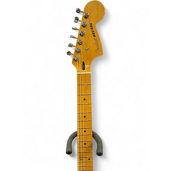 Used Fender PLAYER II MUSTANG Yellow Solid Body Electric Guitar