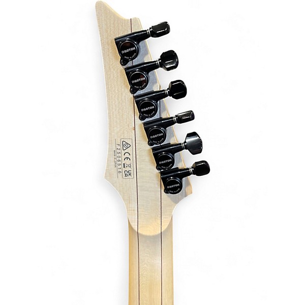 Used Ibanez RG550BK Black Solid Body Electric Guitar