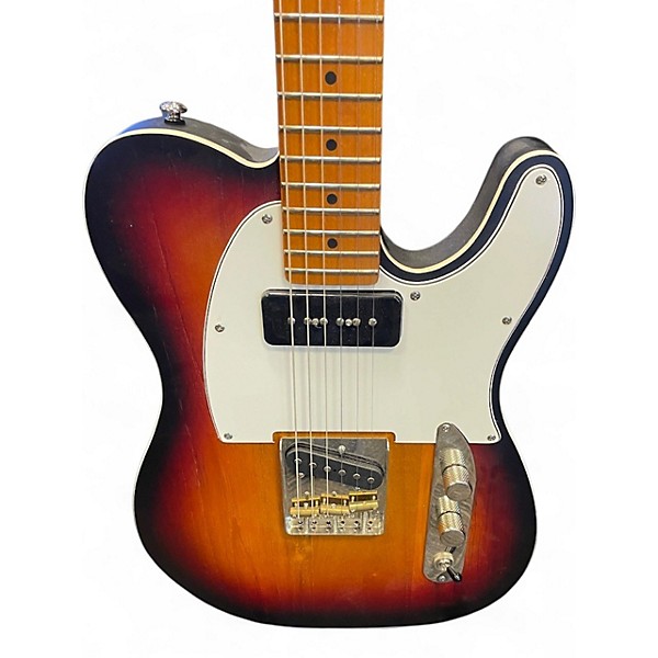 Used Schecter Guitar Research PT SPECIAL 3 Tone Sunburst Solid Body Electric Guitar