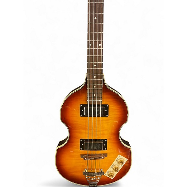 Used Epiphone Viola Vintage Sunburst Electric Bass Guitar