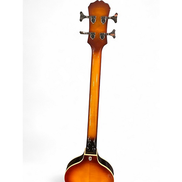 Used Epiphone Viola Vintage Sunburst Electric Bass Guitar