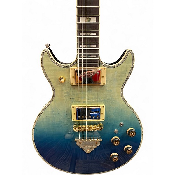 Used Ibanez AR420 Artist Series BLACK MIRAGE GRADIATION Solid Body Electric Guitar