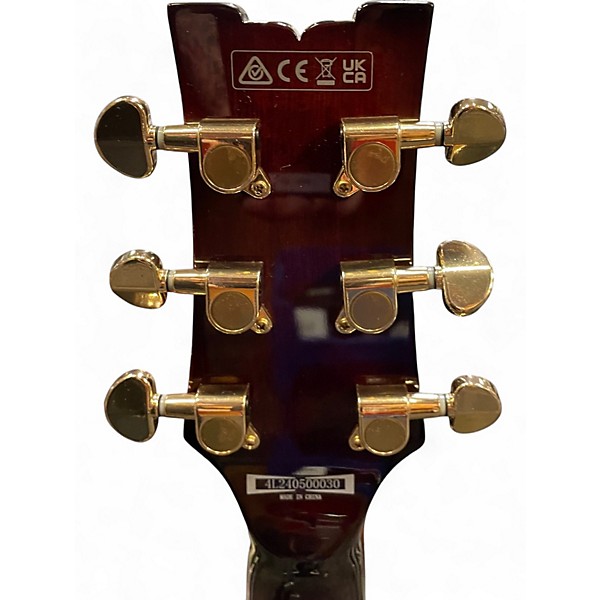 Used Ibanez AR420 Artist Series BLACK MIRAGE GRADIATION Solid Body Electric Guitar