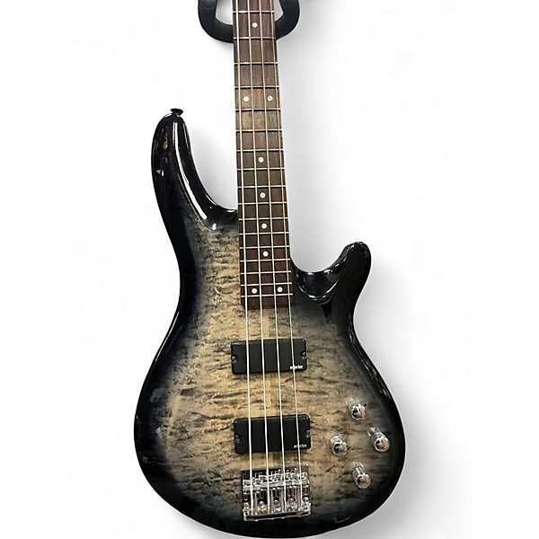 Used Schecter Guitar Research C4 Plus Charcoal Burst Electric Bass Guitar