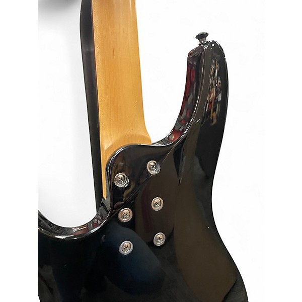 Used Schecter Guitar Research C4 Plus Charcoal Burst Electric Bass Guitar