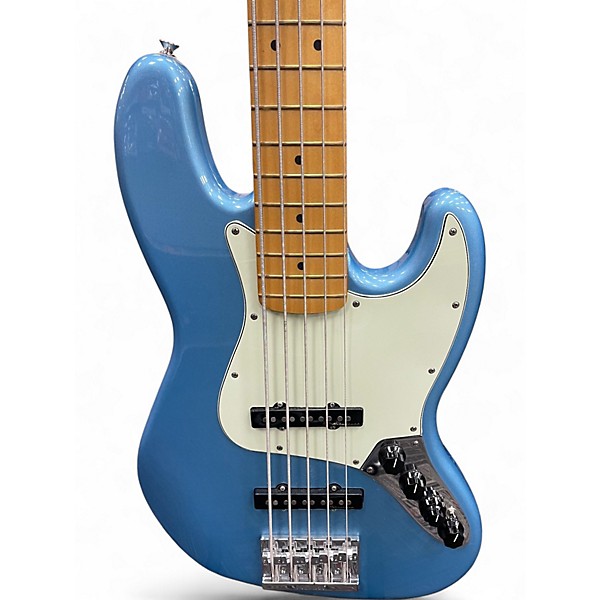 Used Fender Player Plus Jazz Bass V Opal Spark Electric Bass Guitar