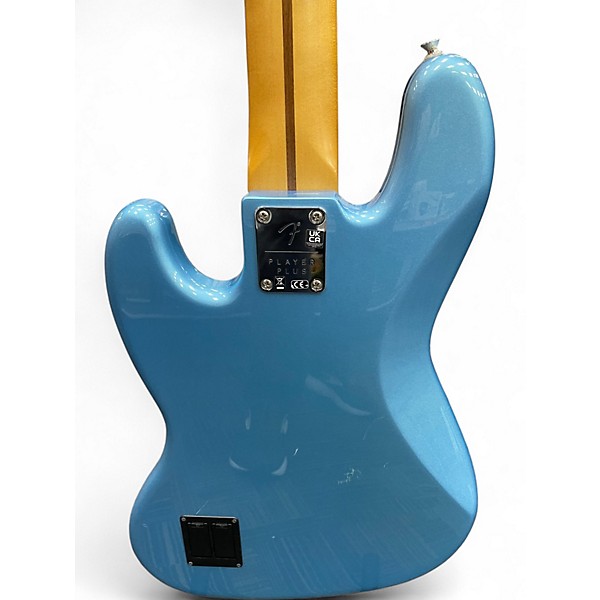 Used Fender Player Plus Jazz Bass V Opal Spark Electric Bass Guitar