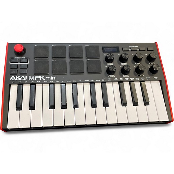 Used Akai Professional MPK Mini MKII MIDI Controller