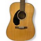 Used Fender CD60 Left Handed Natural Acoustic Guitar