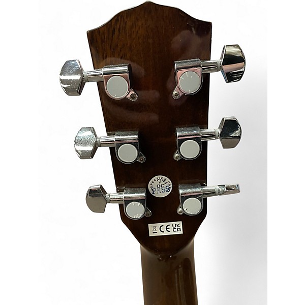 Used Fender CD60 Left Handed Natural Acoustic Guitar