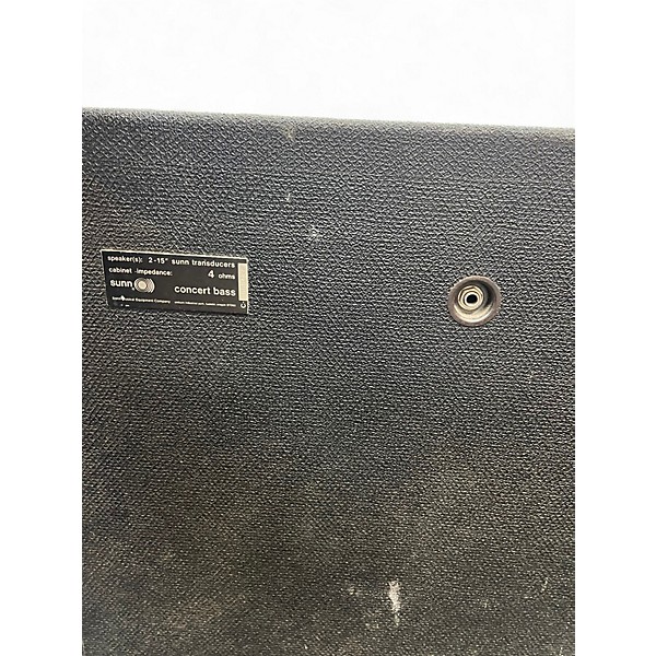 Used Sunn 2x15 cab Bass Cabinet