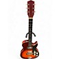 Vintage 1960s Harmony silvertone 2 Tone Sunburst Solid Body Electric Guitar thumbnail