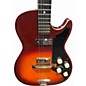 Vintage 1960s Harmony silvertone 2 Tone Sunburst Solid Body Electric Guitar