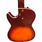 Vintage 1960s Harmony silvertone 2 Tone Sunburst Solid Body Electric Guitar