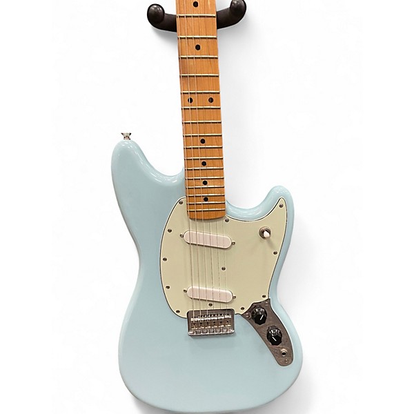 Used Fender Player Mustang Sonic Blue Solid Body Electric Guitar