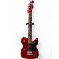 Used Fender JA90 Jim Adkins Thinline Telecaster Transparent Crimson Red Hollow Body Electric Guitar thumbnail