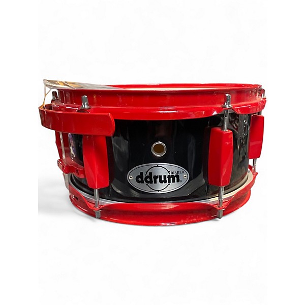 Used ddrum 12in DIABLO SNARE RED Drum