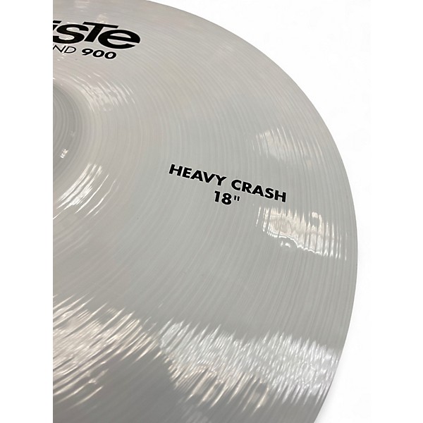 Used Paiste 18in Colorsound 900 Heavy Crash Cymbal