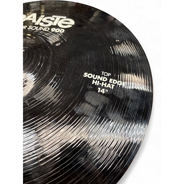 Used Paiste 14in Colorsound 900 Sound Edge Hihat Top Cymbal