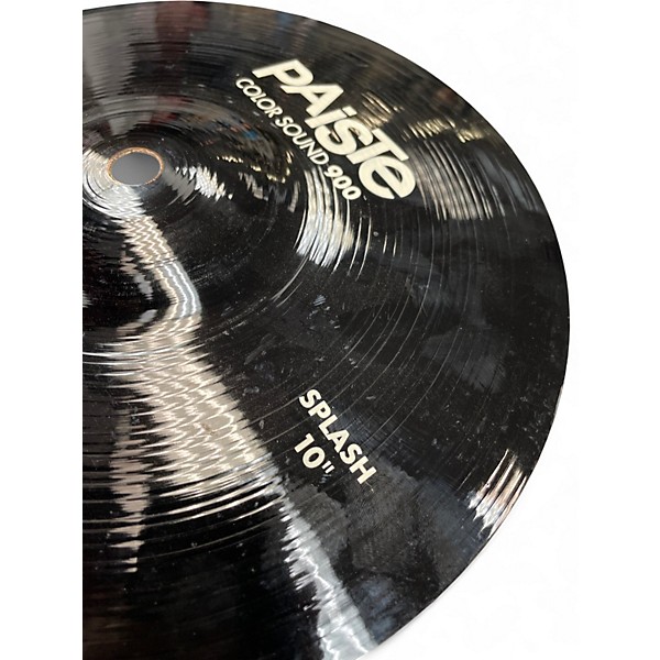 Used Paiste 10in Colorsound 900 Splash Cymbal